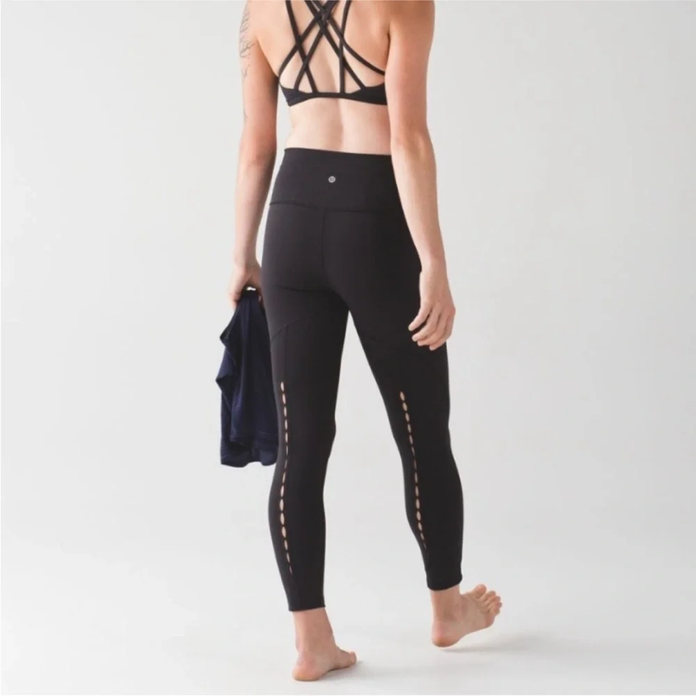 Lululemon High Times Pant Peek BlacK Luxtreme Leggings
